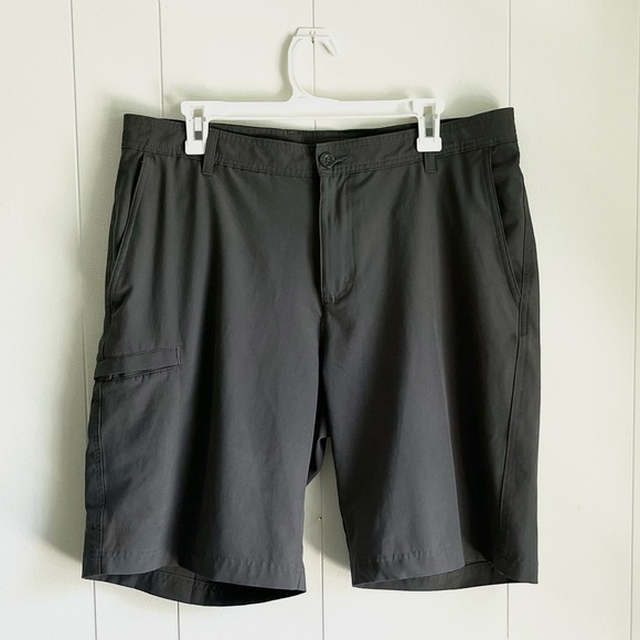 Columbia Other - Columbia Men's Lightweight Dark Gray Dry-fit Hiking shorts Size 36 W 10”…